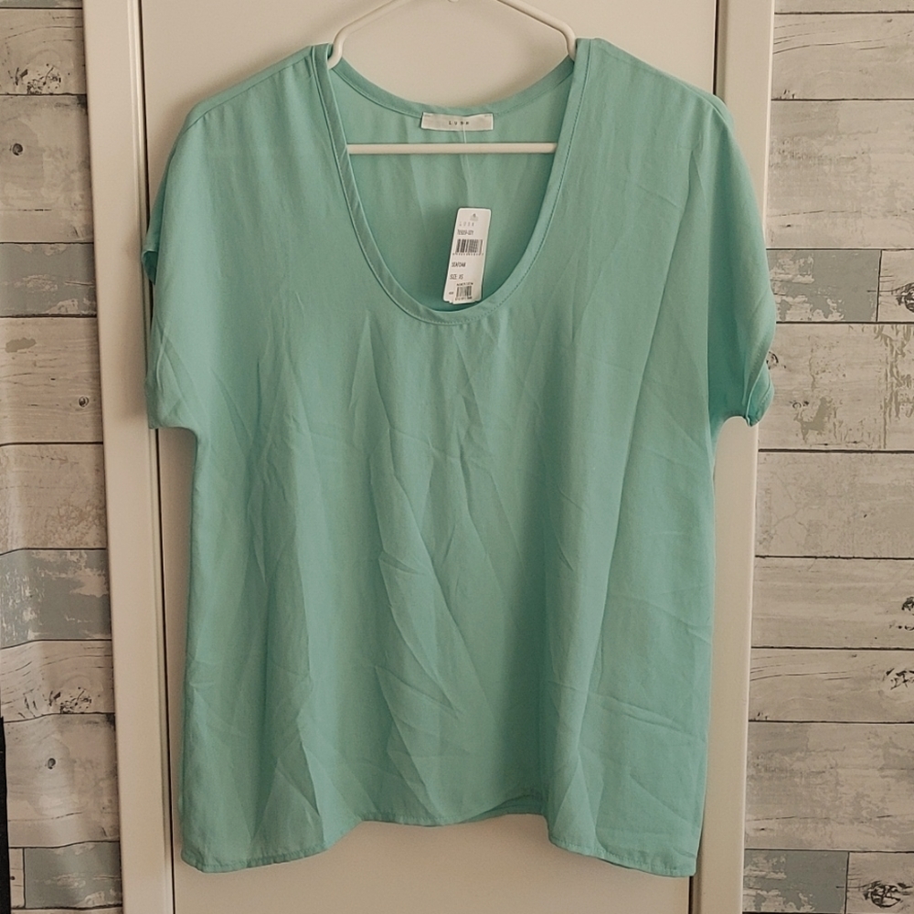 Lush Seafoam XS Top